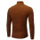 (coffee, XXL) Men Turtleneck Long Sleeve Shirts Solid Undershirt Lightweight Base Layers Thermal Underwear Sweater Pullover Tops 2025 6