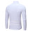 (white, XL) Men Turtleneck Long Sleeve Shirts Solid Undershirt Lightweight Base Layers Thermal Underwear Sweater Pullover Tops 2025 6
