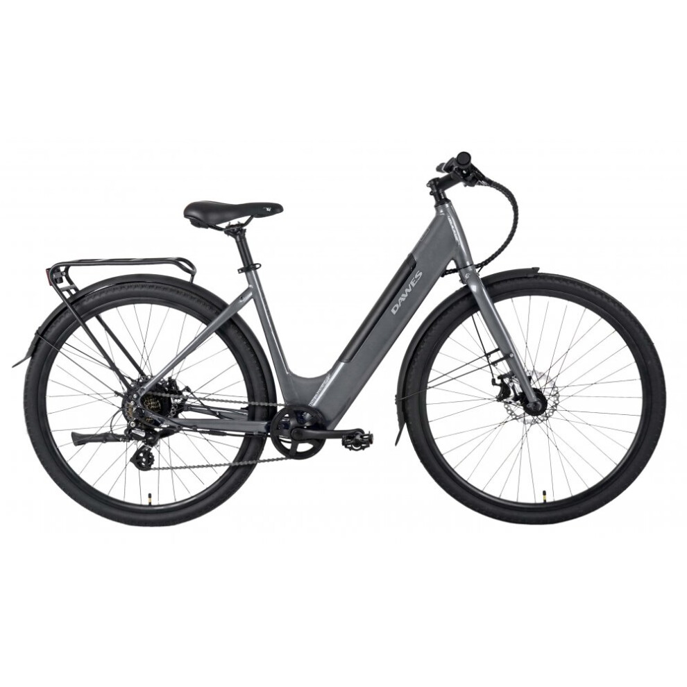 (Medium) Dawes Scenic Low Step Hybrid Electric Bike Grey-image-OPC-PFHHY67-NEW