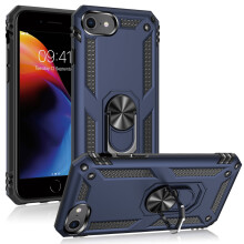 (Blue) Men's Phone Case for iPhone 7/8/SE Heavy Duty Shock Resistant Rugged Cell Phone Case for 2nd Generation 3rd Generation Phones
