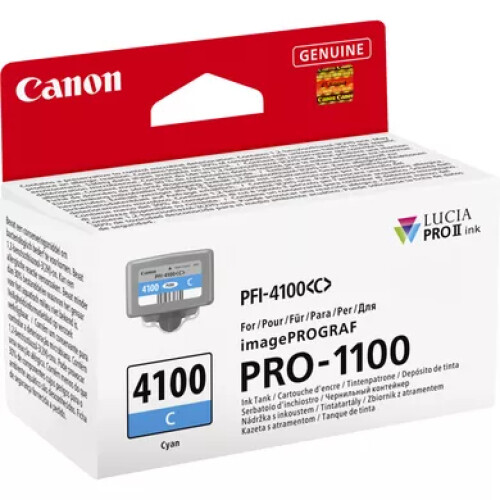 Canon CANON 6778C001 - TINTA PFI-4100 CIANO 2