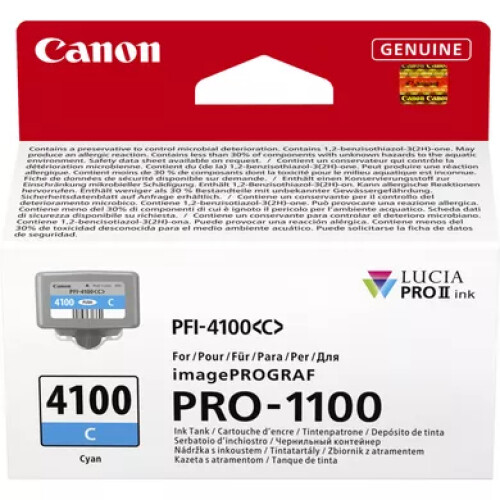 Canon CANON 6778C001 - TINTA PFI-4100 CIANO 1