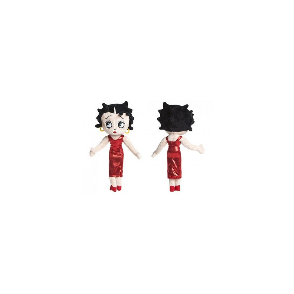 24CM BETTY BOOP PLUSH RAGDOLL IN RED COCKTAIL DRESS