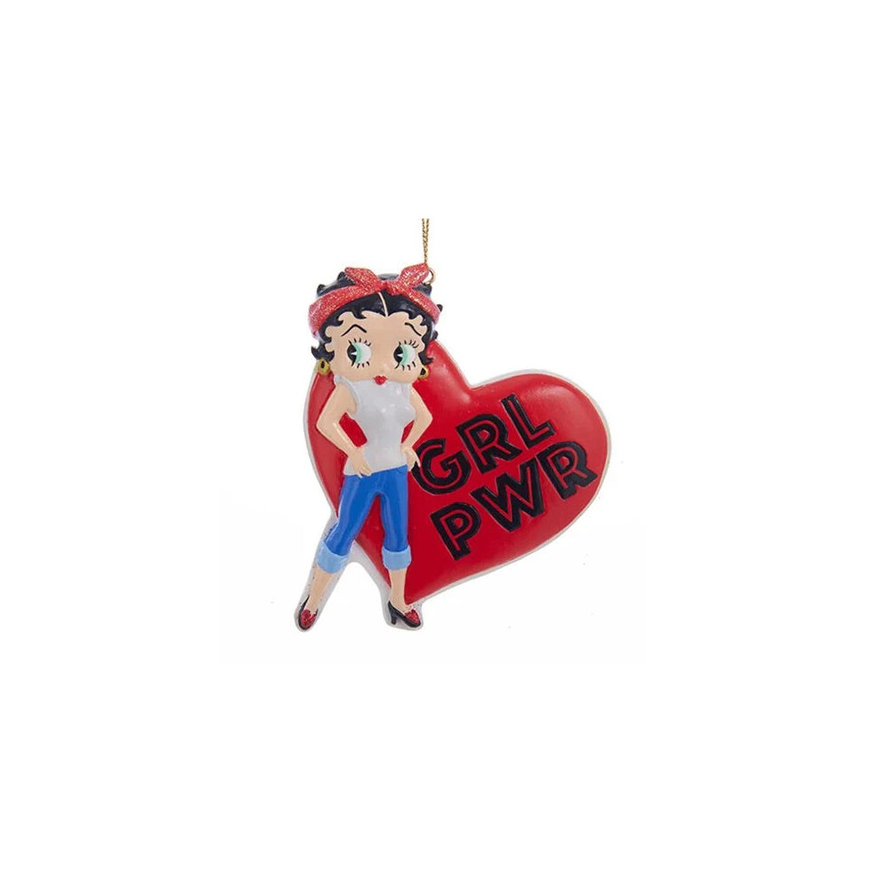 Betty Boop Girl Power Resin Hanging Ornament-image-OPC-PFHJDFQ-NEW