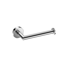 Cosmic Wall Mounted Toilet Roll Holder with Durable Metal Light Grey Finish
