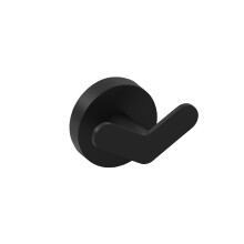 Cosmic Towel Hanger with Durable Stainless Steel, Matt Finish Black