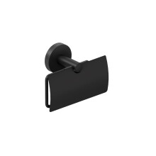 Cosmic Toilet Roll Holder with Durable Stainless Steel Matt ?Black Finish
