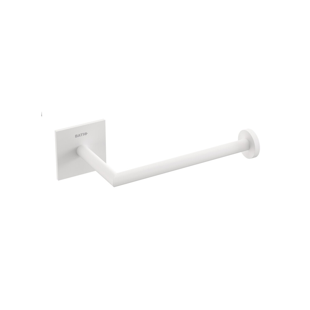 Cosmic Toilet Paper Holder Without Cover Matt Finish White-image-OPC-PFHJDGJ-NEW