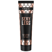 Onyx Sexy Legs Locin bronceadora interior con bronceador - Locin bronceadora gradual para piernas - Piernas perfectamente bronceadas y partes d