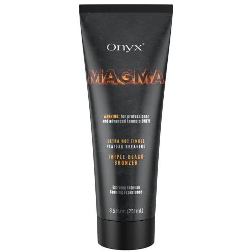 Onyx Magma Hot Tingle Tanning Cream with Triple Bronzing Effect