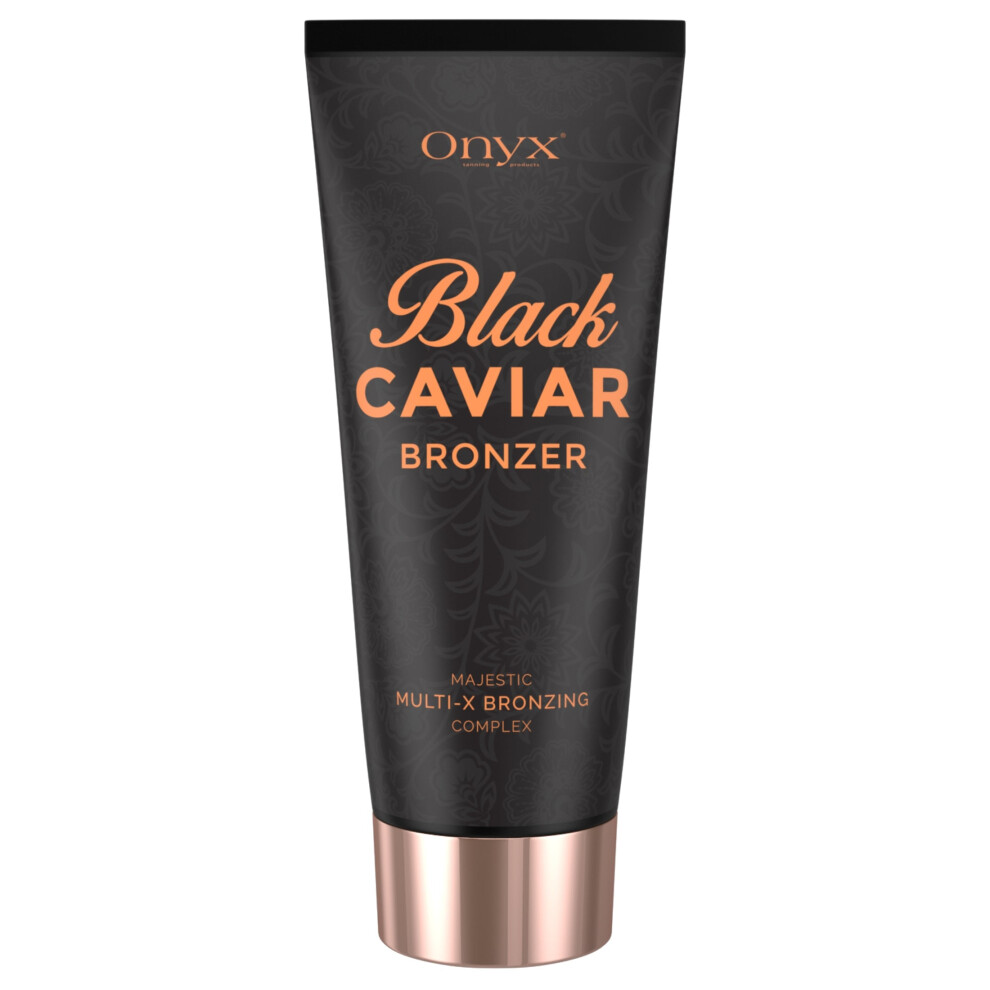 Onyx Black Caviar Dark Tanning Cream Sunbed Bronzing Complex