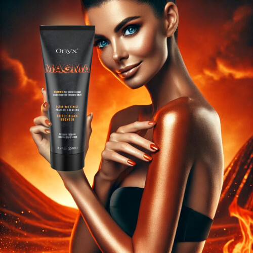 Onyx Magma Hot Tingle Tanning Cream with Triple Bronzing Effect 2