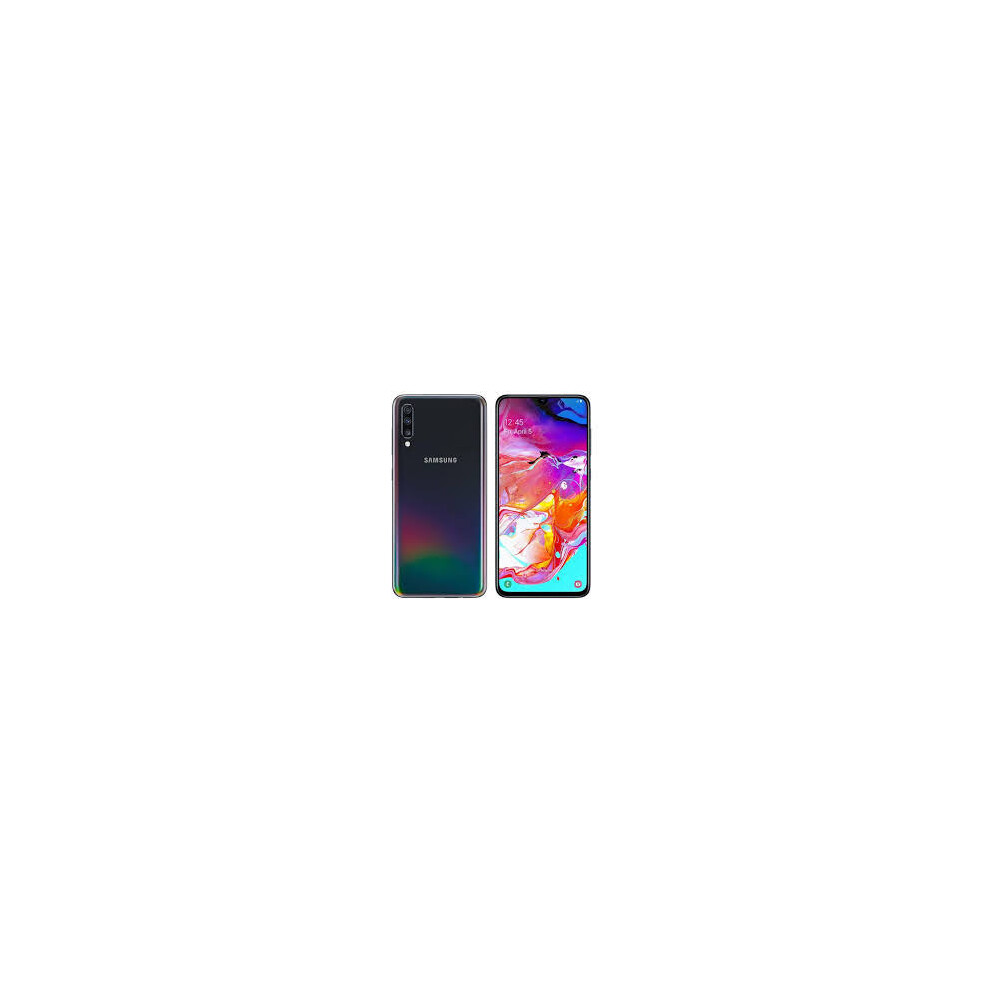 (Black) Samsung Galaxy A70  128GB