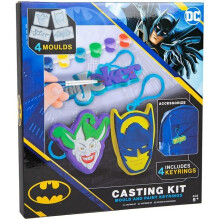 DC Batman Casting Craft Kit - Mould and Paint Your Own Keyrings