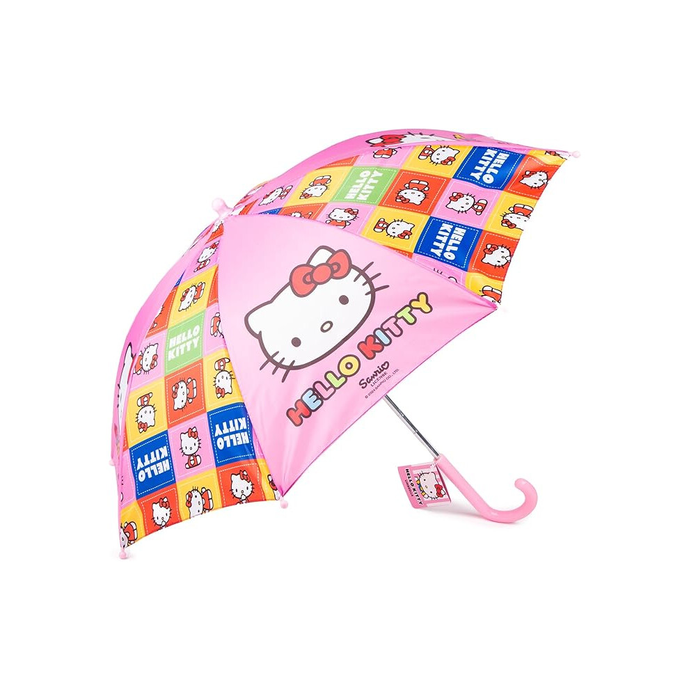 Sanrio Hello Kitty Pink Lightweight Dome Umbrella