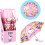 Hello Kitty Sanrio Hello Kitty Pink Lightweight Dome Umbrella 4