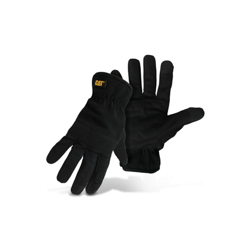 Cat 7014038 Pro Series Mens Outdoor Utility Gloves, Black - Large - Set of 2