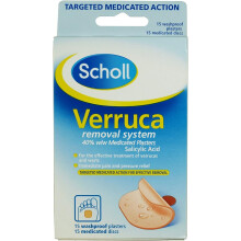 Scholl Medicated Verruca Removal System Salicylic Acid Washproof