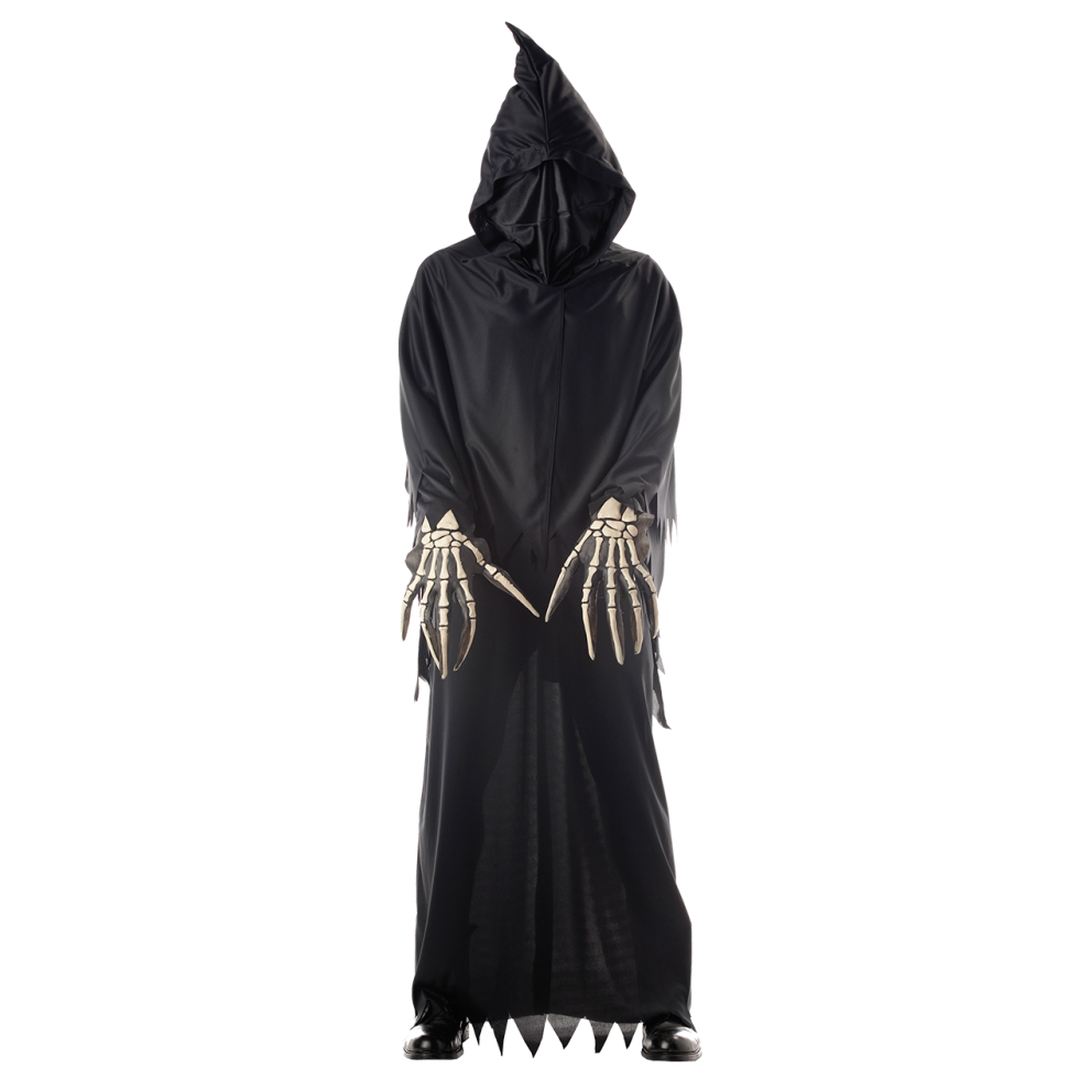 California Costumes Kids Masked Grim Reaper Age 12-14 Halloween Costume