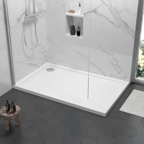 Balterley 1100mm x 900mm Premium Rectangular Shower Tray - White