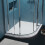 Balterley 1200mm x 900mm Premium Shower Tray - Left Hand Offset Quadrant - White 1