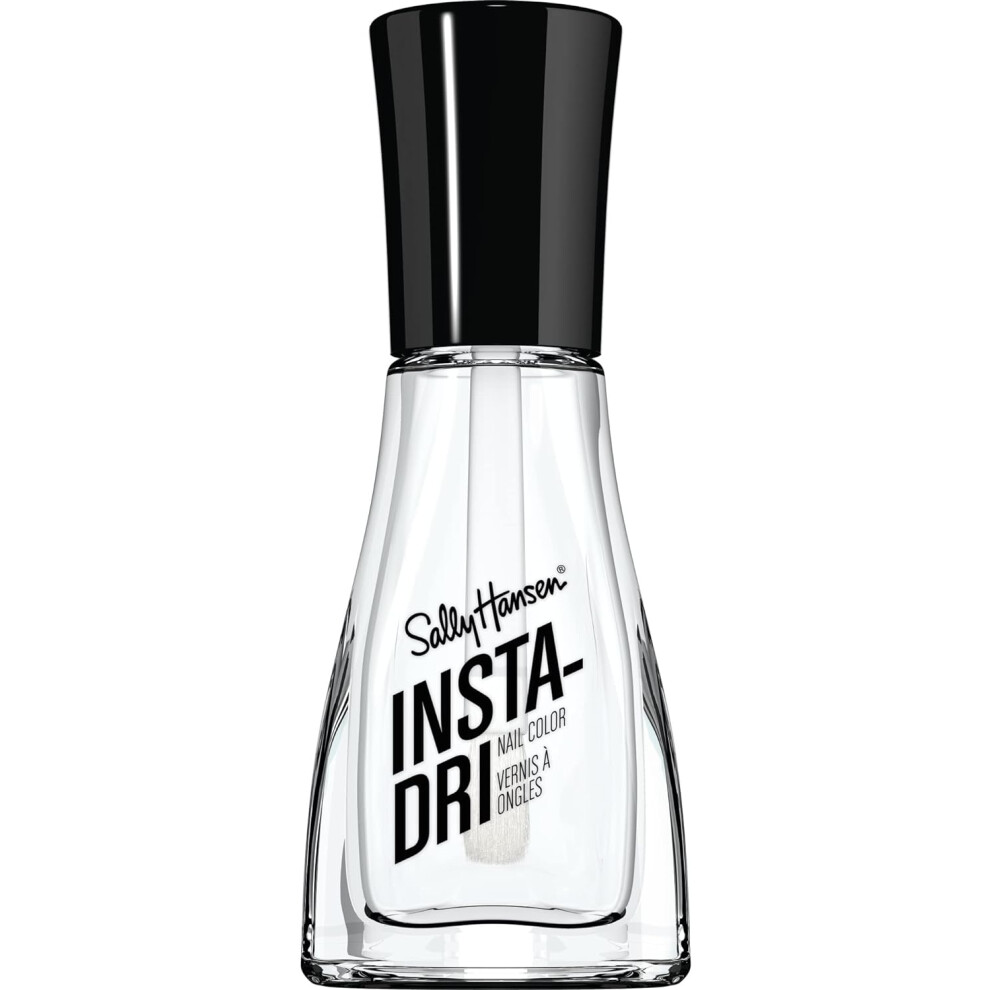 (Sally Hansen Insta-Dri Quick Drying Nail Polish, Clearly Quick, Top Coat - 9.17 ml) Sally Hansen Insta-Dri 1 Stroke-1 Coat-Done Nail Polish, 9.17ml,