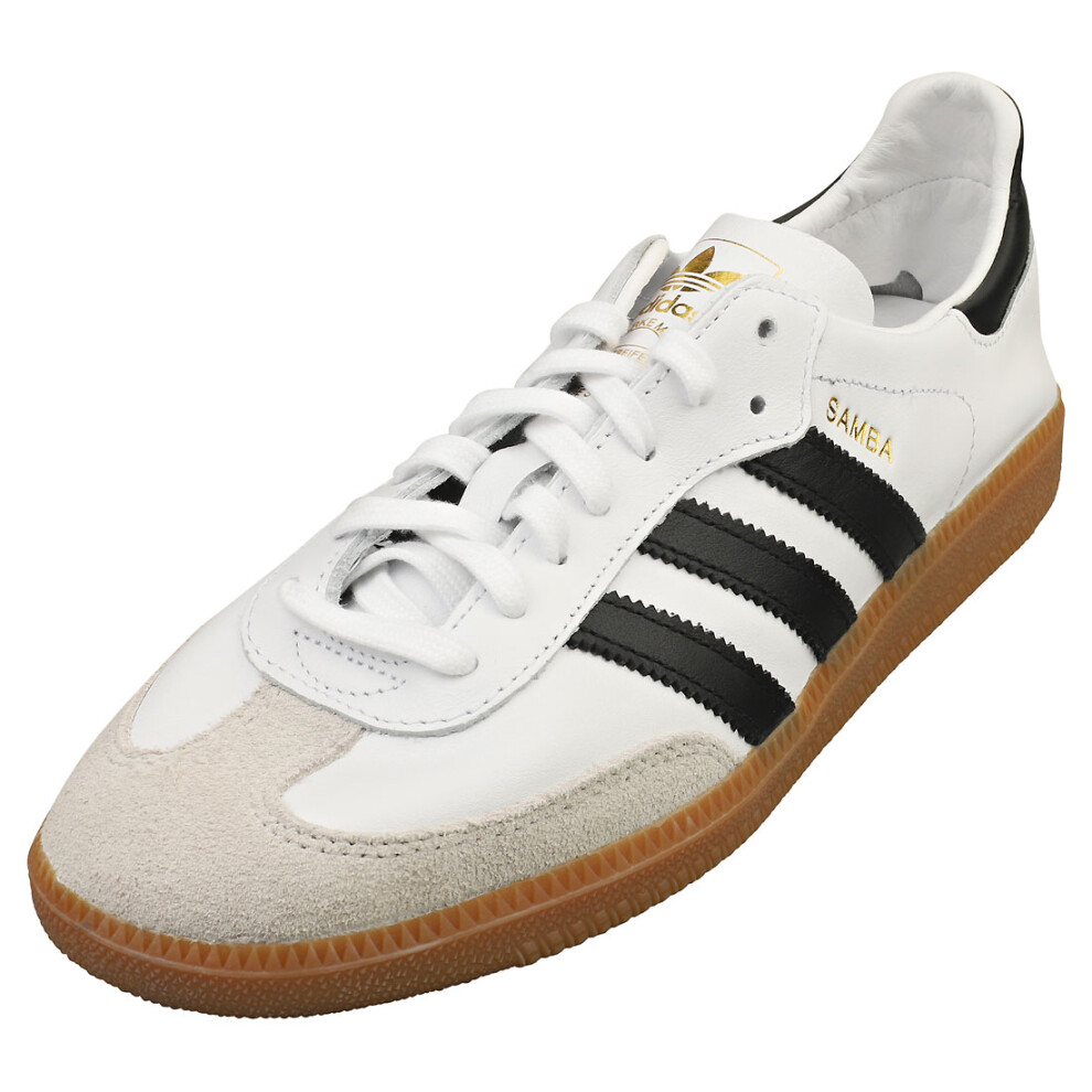 (10) adidas Samba Decon Mens Casual Trainers in White Black