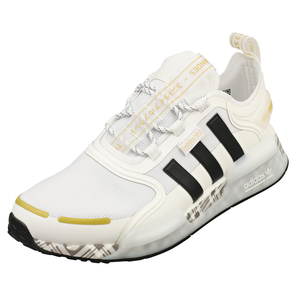 (7) adidas Nmd V3 Mens Fashion Trainers in White Black