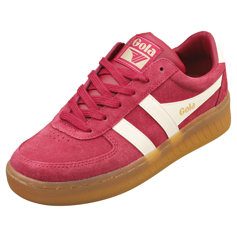 (9) Gola Grandslam Womens Fashion Trainers in Cerise