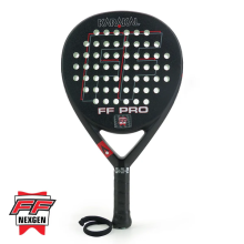 (Black) Karakal Padel FF PRO 375 Powerful Racket For Professional Players