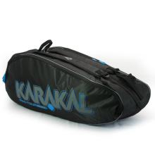 (Blue) Karakal Pro Tour 2.1 Comp 9 Racket Bag Wet & Dry Compartment Side Pockets