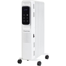 Russell Hobbs 9 Fin Oil Filled Radiator With Remote Control 2000W - White