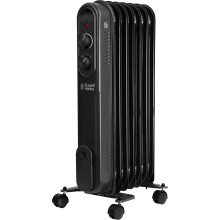 Russell Hobbs 7 Fin Oil Filled Radiator 1500W - Black