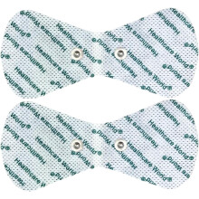 TENS Electrode Pads (2 pcs) Self-Adhesive Gel Pads with 3.5mm Stud Connection, Compatible with Beurer, Sanitas, KTR-2492 and Yucen Tens Machines