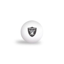 Wraft 652485395 Las Vegas Raiders Ping Pong Balls - Pack of 6