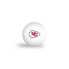 Wraft 652485388 Kansas City Chiefs Ping Pong Balls - Pack of 6