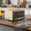 4-Sink Stainless Steel Toaster Oven with Variable Controls - Cream 3