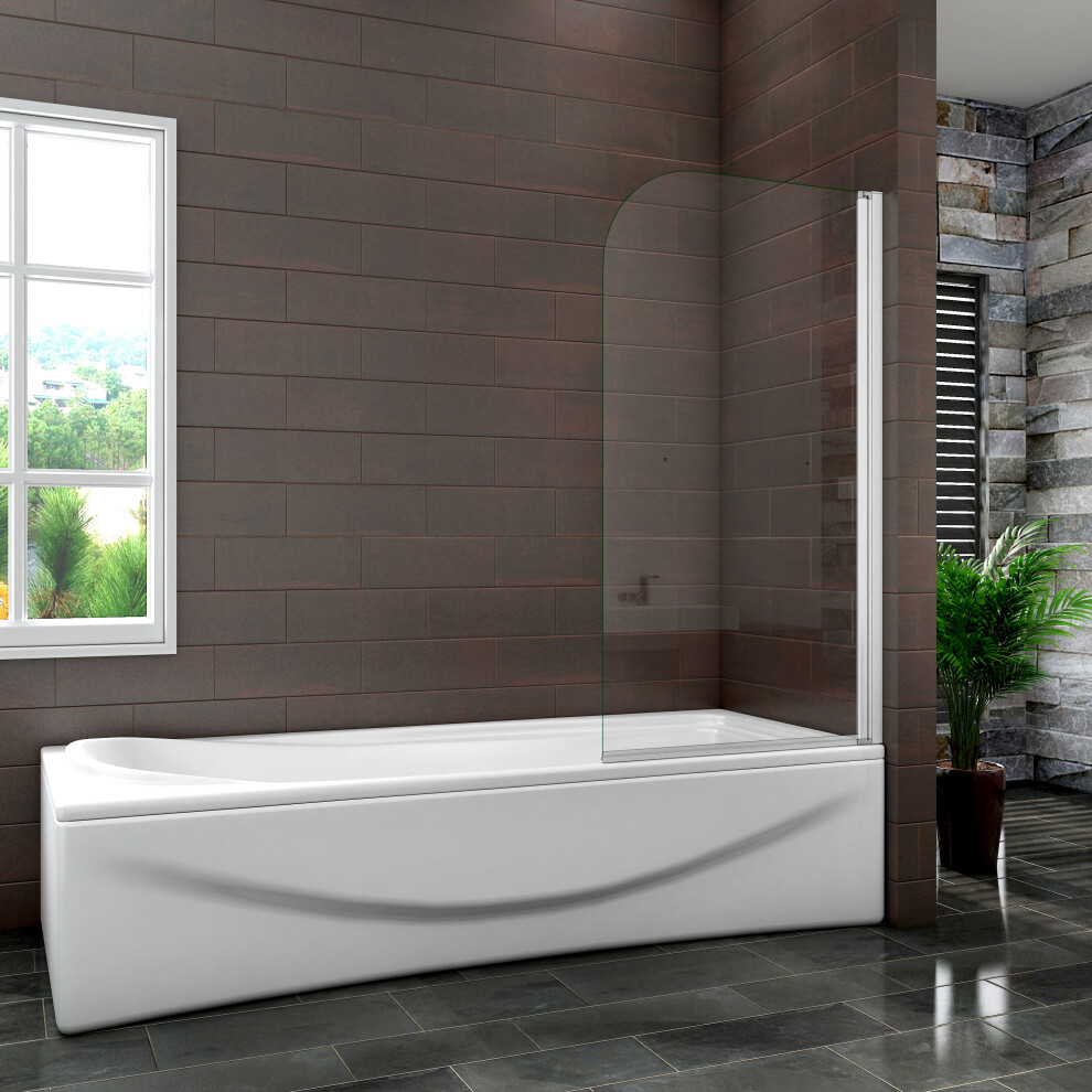 (Single Panel - 800x1400mm) 1400mm Glass  Shower Screen Door Panel & Seal