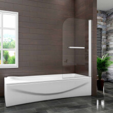 (800x1400mm) 1400mm Glass Shower Screen Door Panel & Seal