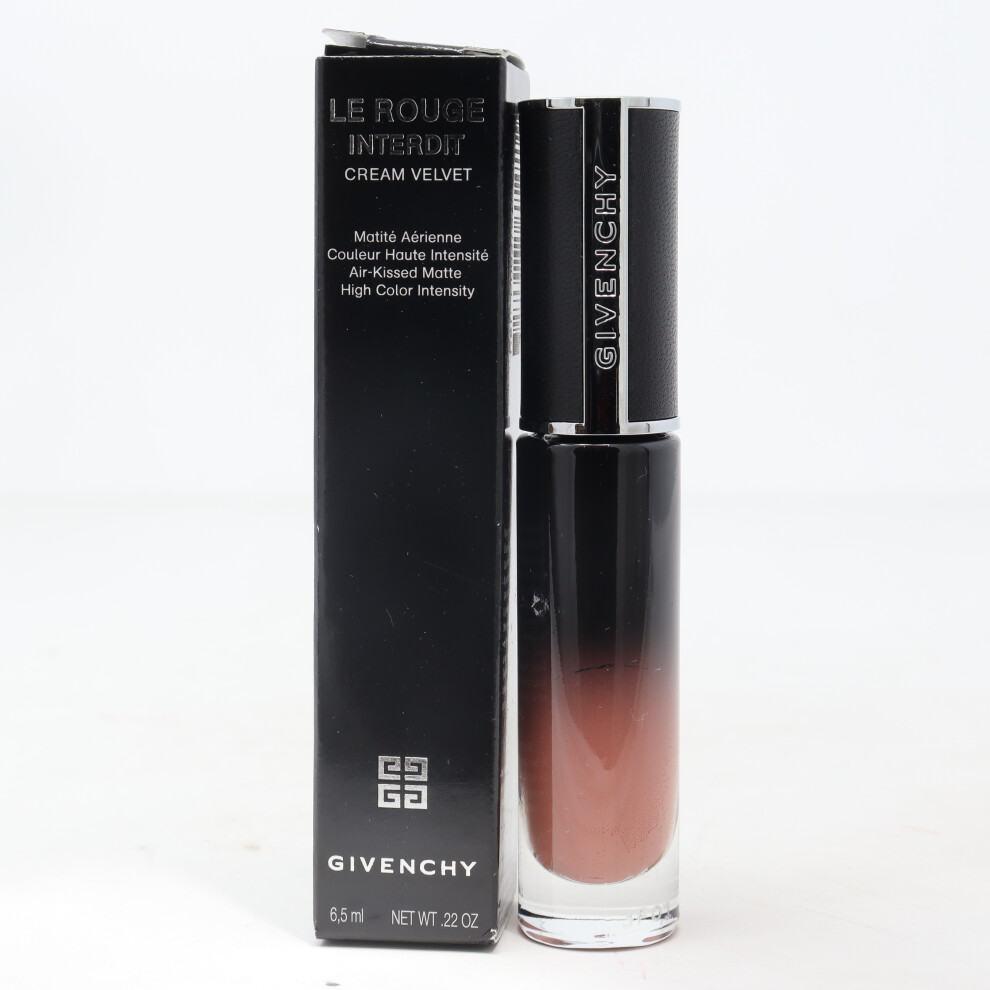 (09) Givenchy Le Rouge Interdit Cream Velvet Lipstick  0.22oz/6.5ml New With Box