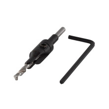 Wolfcraft 2498000 - 3,2-12mm Screw Starter With Countersink