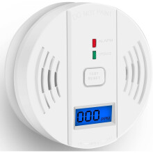 Portable Carbon Monoxide Detector Alarm CO Alarm Detector Battery Powered