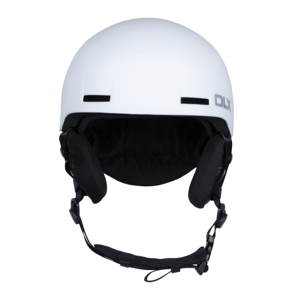 (L, White) Trespass Unisex Adult Russo DLX Ski Helmet