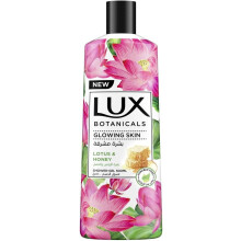 LUX Botanicals Glowing Skin Lotus & Honey Body Wash 500ml |100% Natural Extracts |Hygiene Properties to Effectively Wash Away Germs |Shower Gel Soap