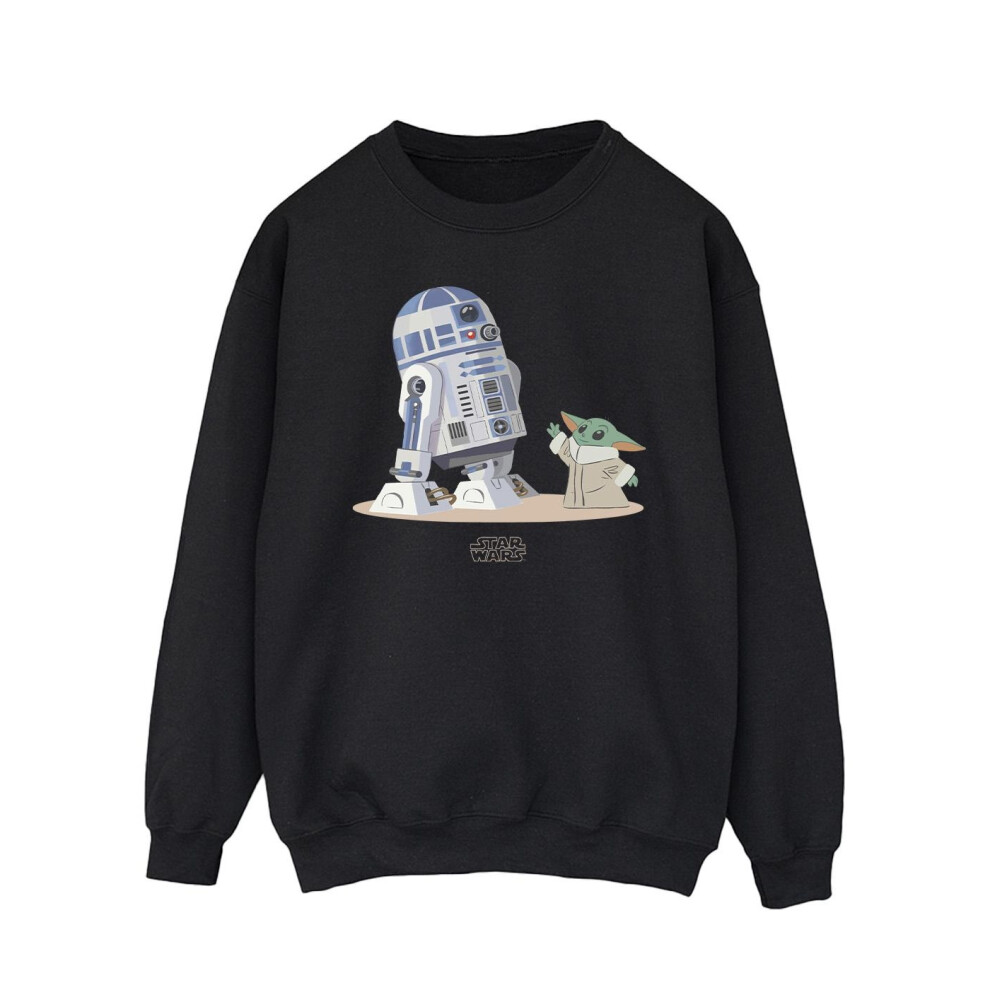 The Mandalorian R2D2 And Grogu Sweatshirt