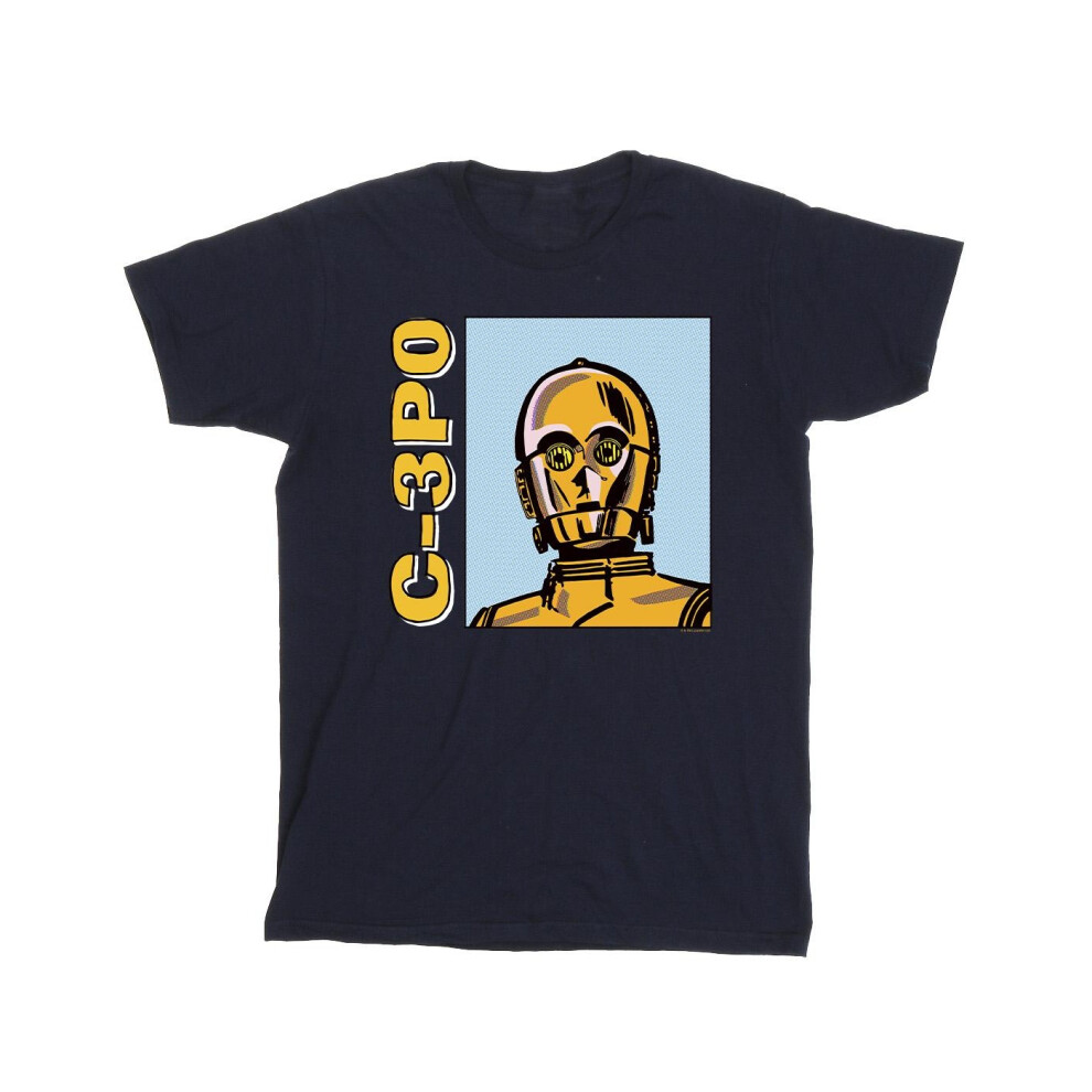 C3PO Line Art T-Shirt