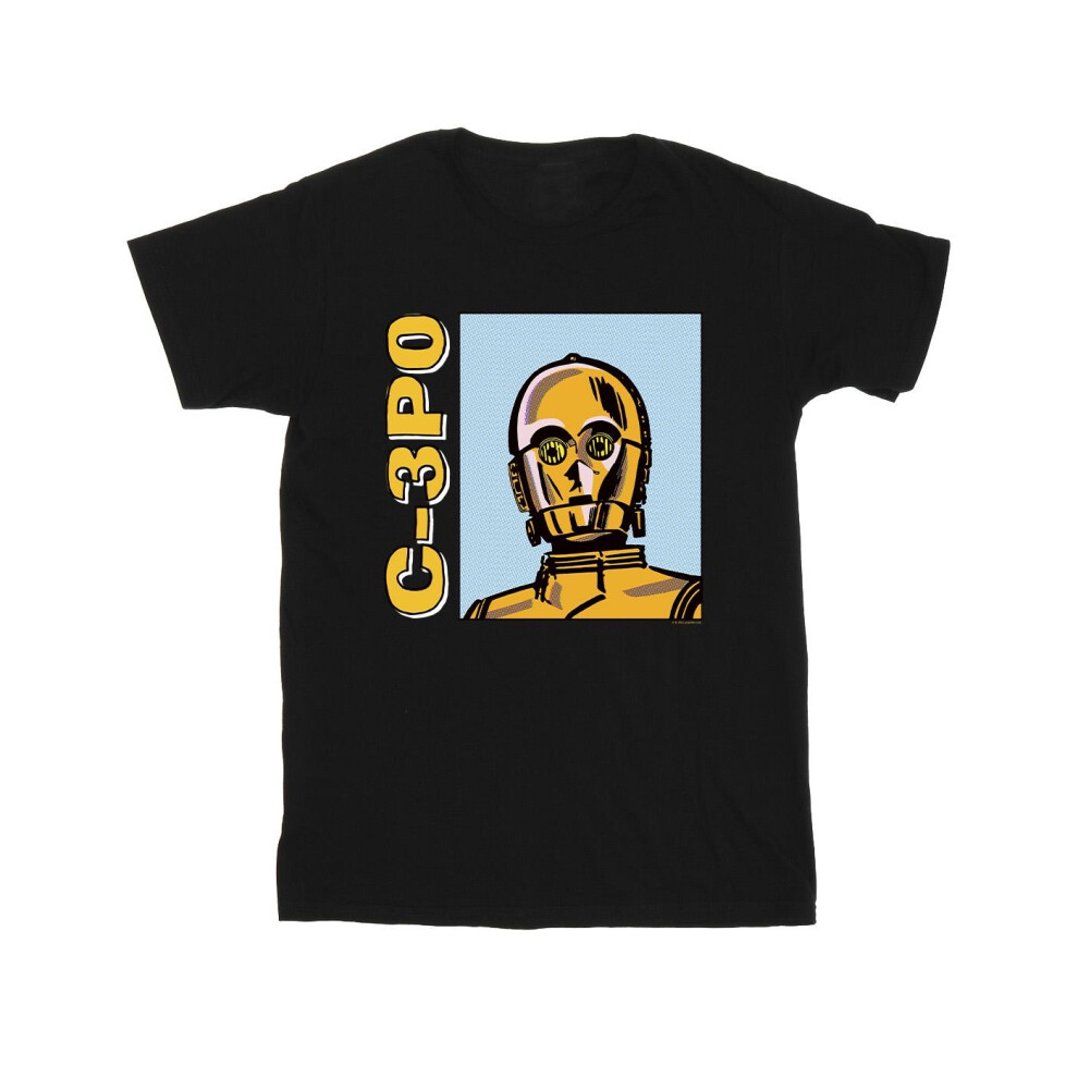 C3PO Line Art T-Shirt