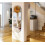 Modern Long Oval Brown Tinted Silver Mirror Decorative Wall  Clock 6