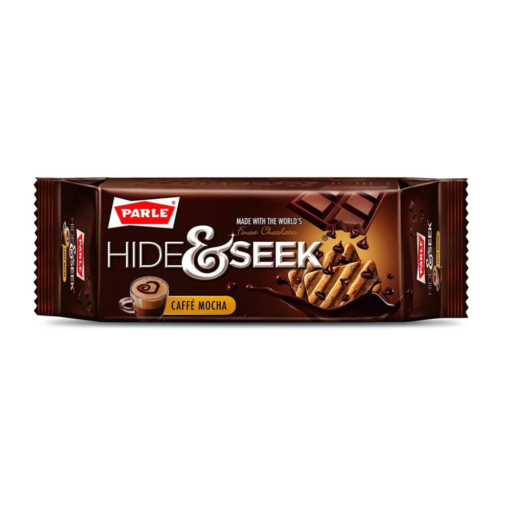 (Pack of 1) Parle Cafe Mocha Hide & Seek Biscuits 75g -Cookies