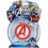 Marvel Marvel Avengers Logo 3" Bendable Keyring keyChain 1